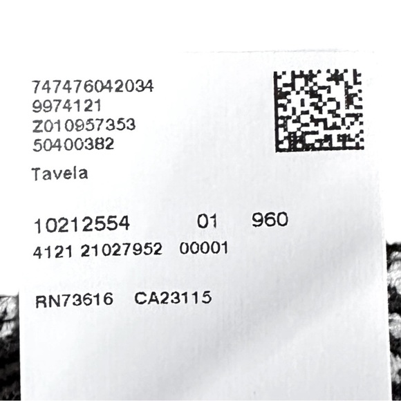 Hugo BOSS Tavela Micro Houndstooth Plaid Check Tailored Ankle Dress Pants Sz 14 - Picture 9 of 10